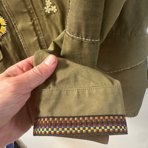 AMIRI: Army Green "Brothers" Military Short Parka - 46 - Picture 9 of 9